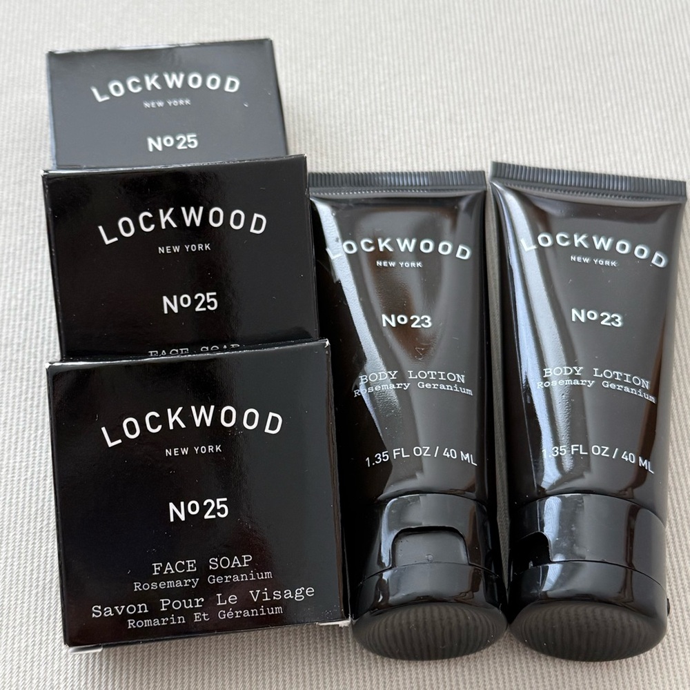 Black Face Soap and Body Lotion Set